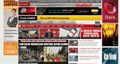 Desktop Screenshot of flashgazetesi.com